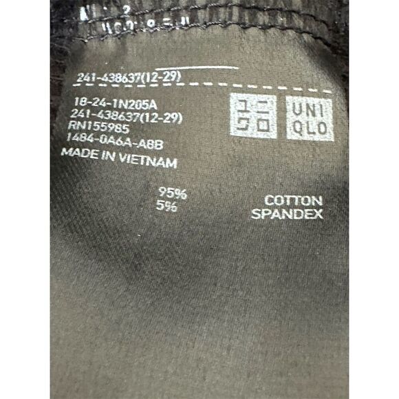 Uniqlo Women's Black Ribbed Sleeveless Tank Top Size M Casual - Picture 5 of 6